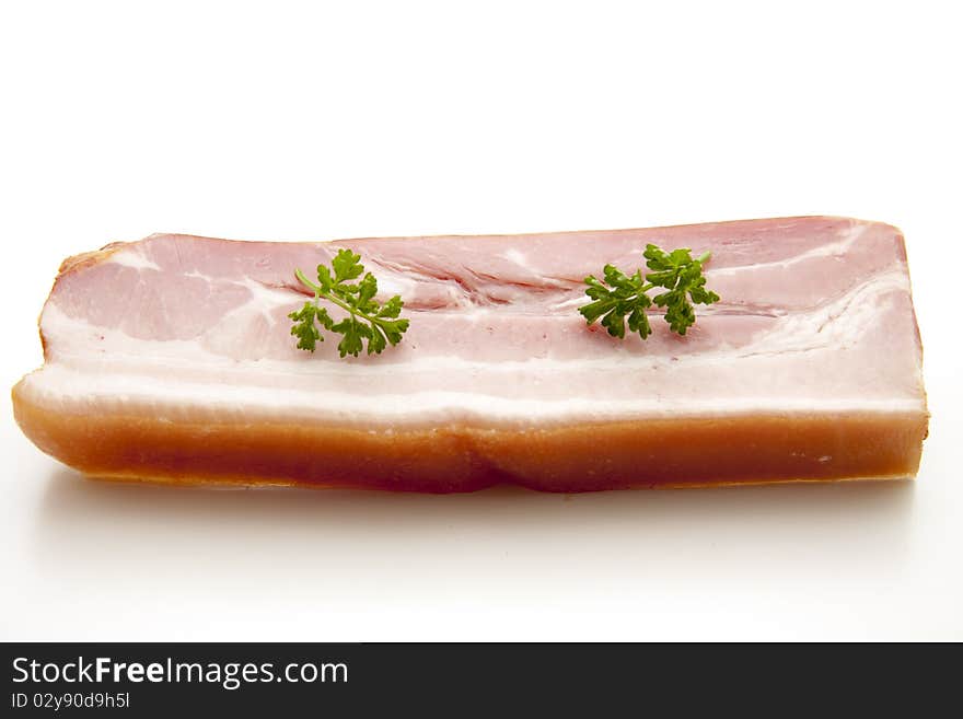 Pig meat with parsley