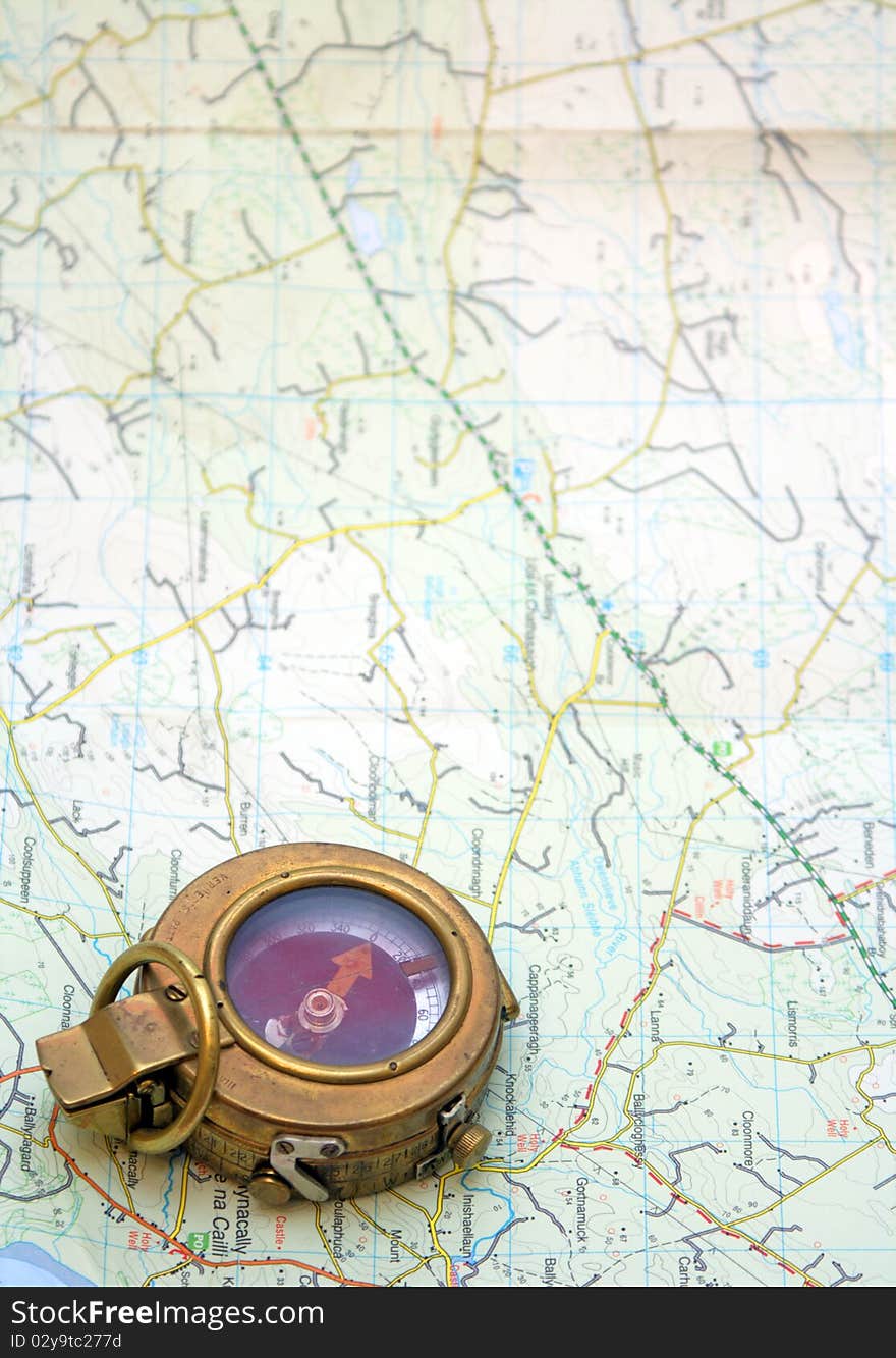 Compass And Map