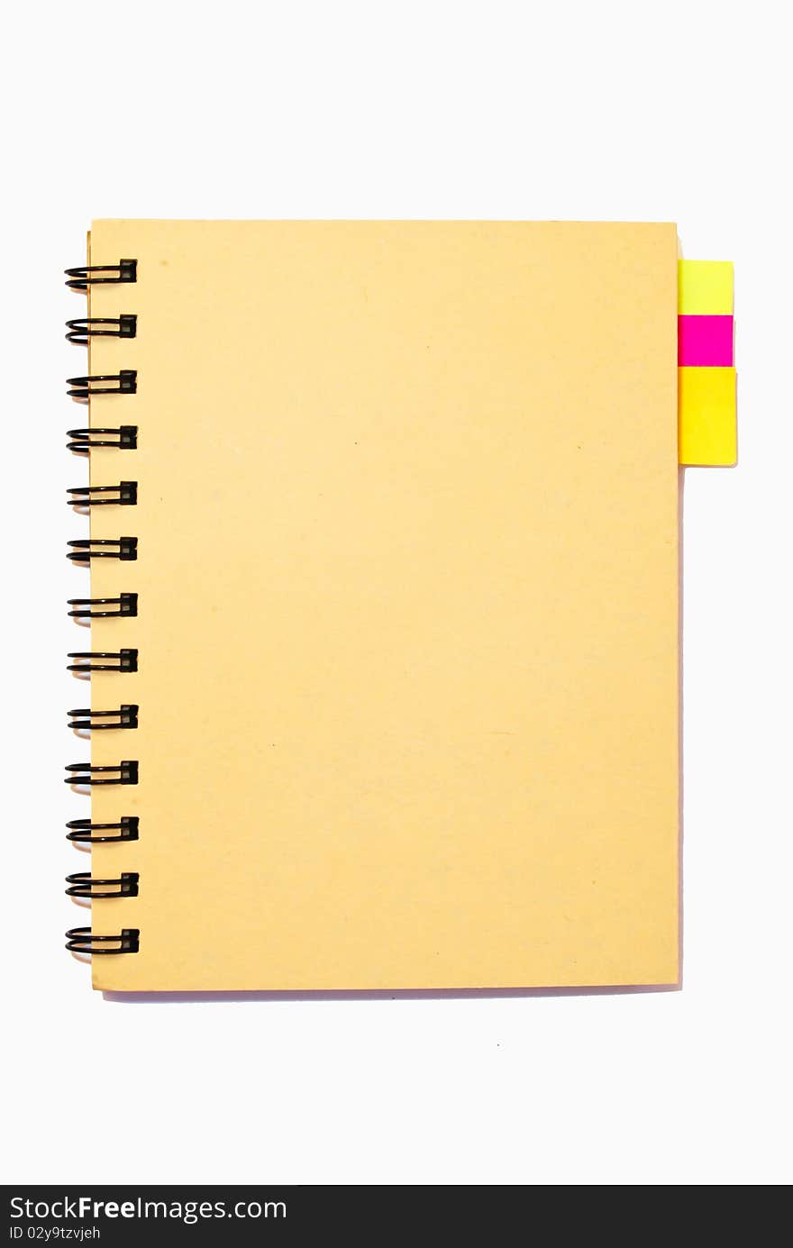 Small Notebook Isolated