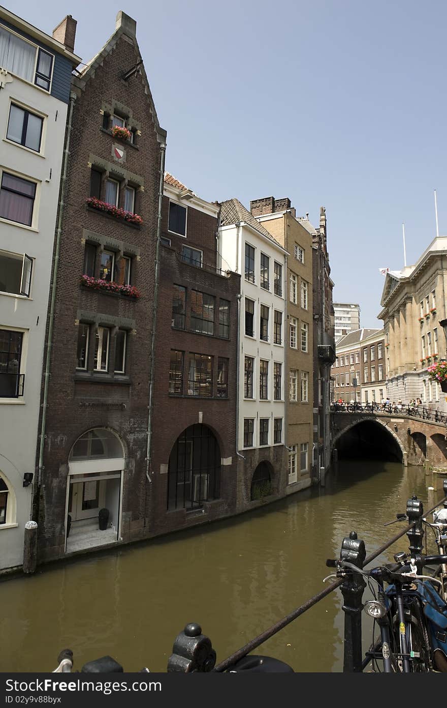 Typical Amsterdam Canals Views