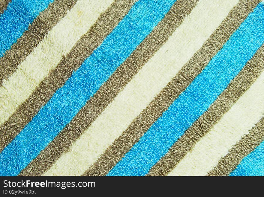 Blue fabric pattern