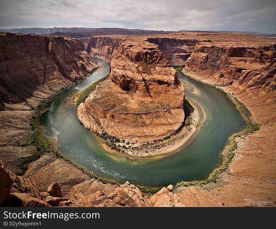 Horse Shoe Bend at Utah, USA