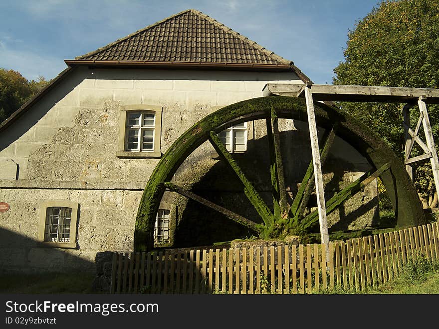 This old mill is from the 13th century. This is proved by documents. This old mill is from the 13th century. This is proved by documents.