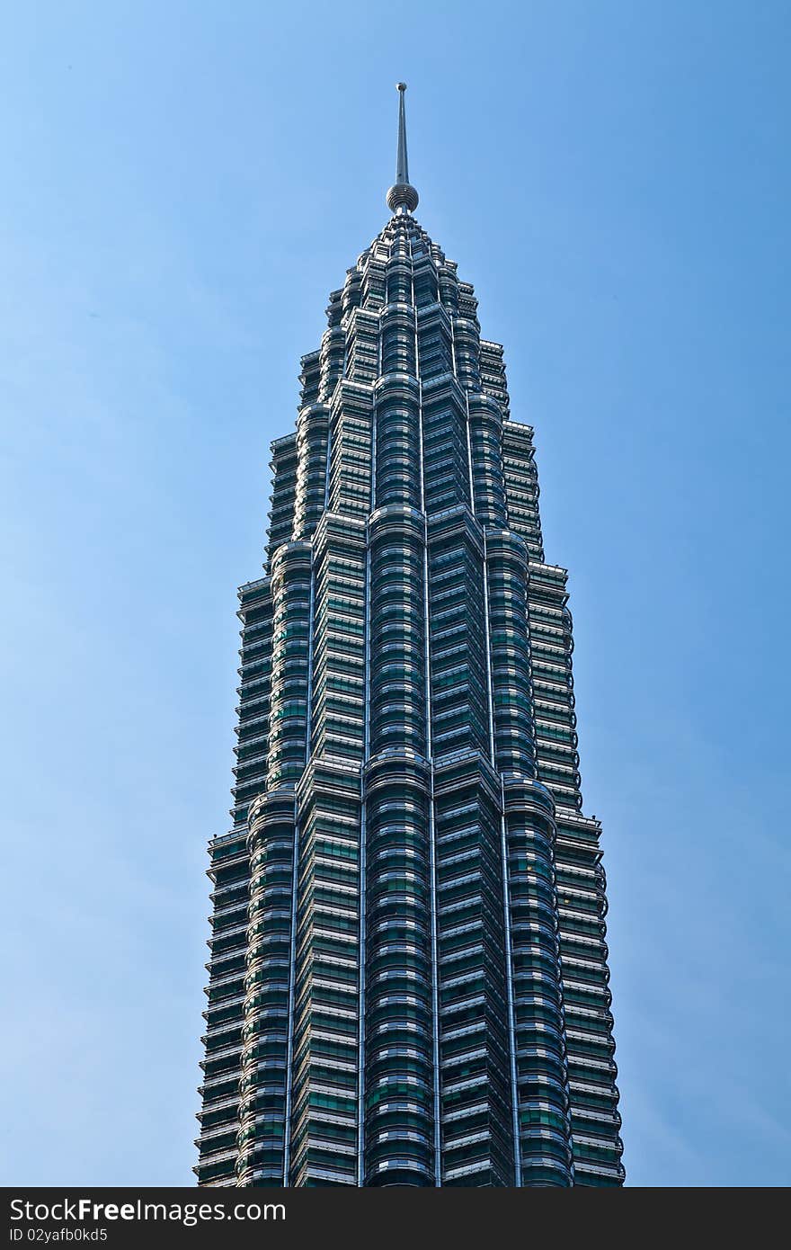 Towers in the city Kuala Lumpur at daytime