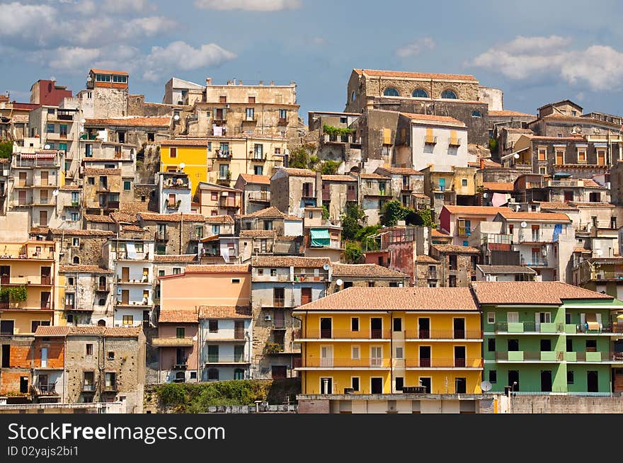 South side of a small Sicilian town