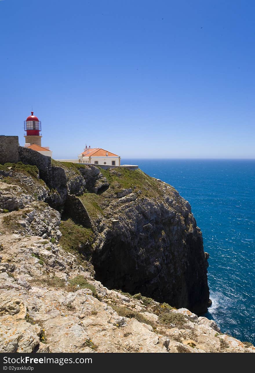 Cape Saint Vincents lighthouse, Sagres