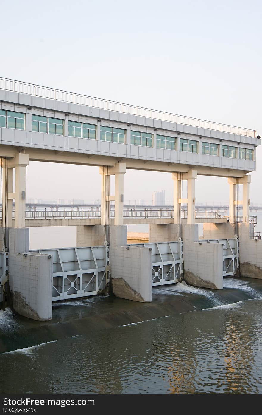 Modern dams on The Yangtze River of China