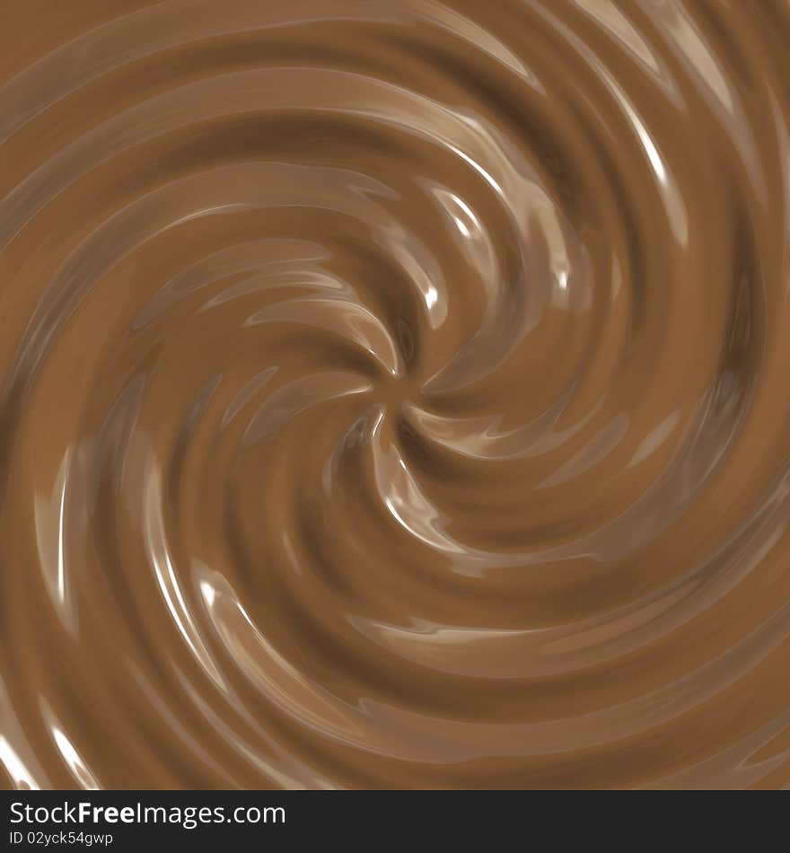 Chocolate swirl