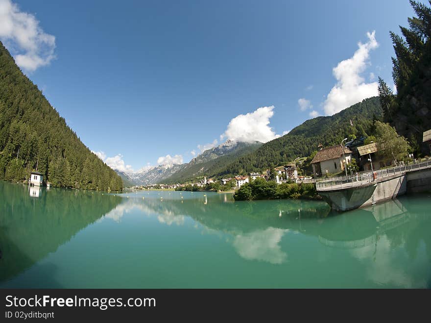 Auronzo Lake, Dolomites