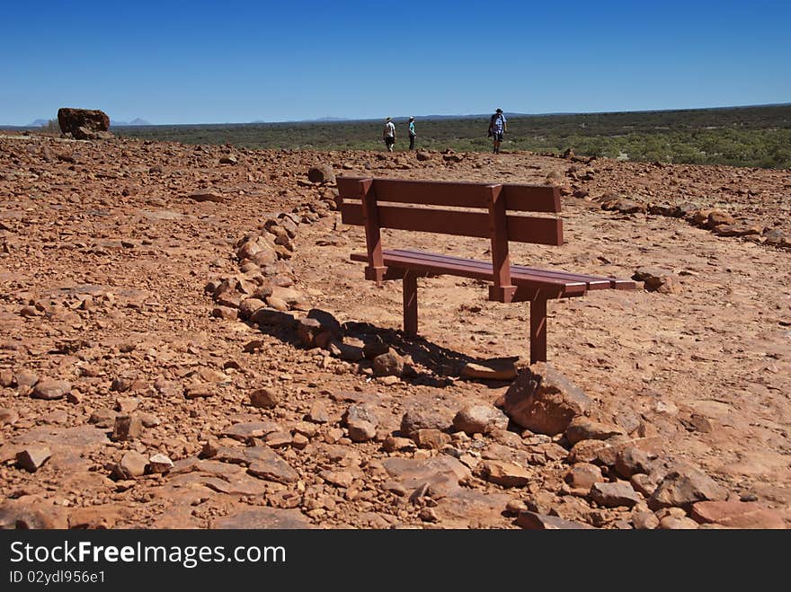 Bright and Sunny Day in the Australian Outback