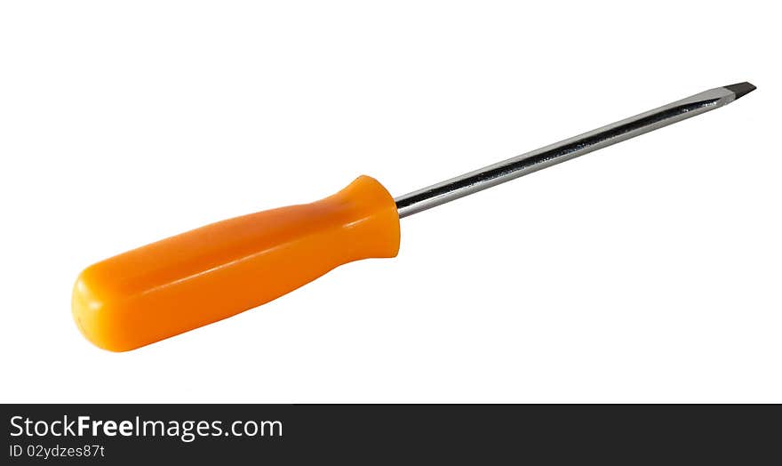 Orange screwdriver