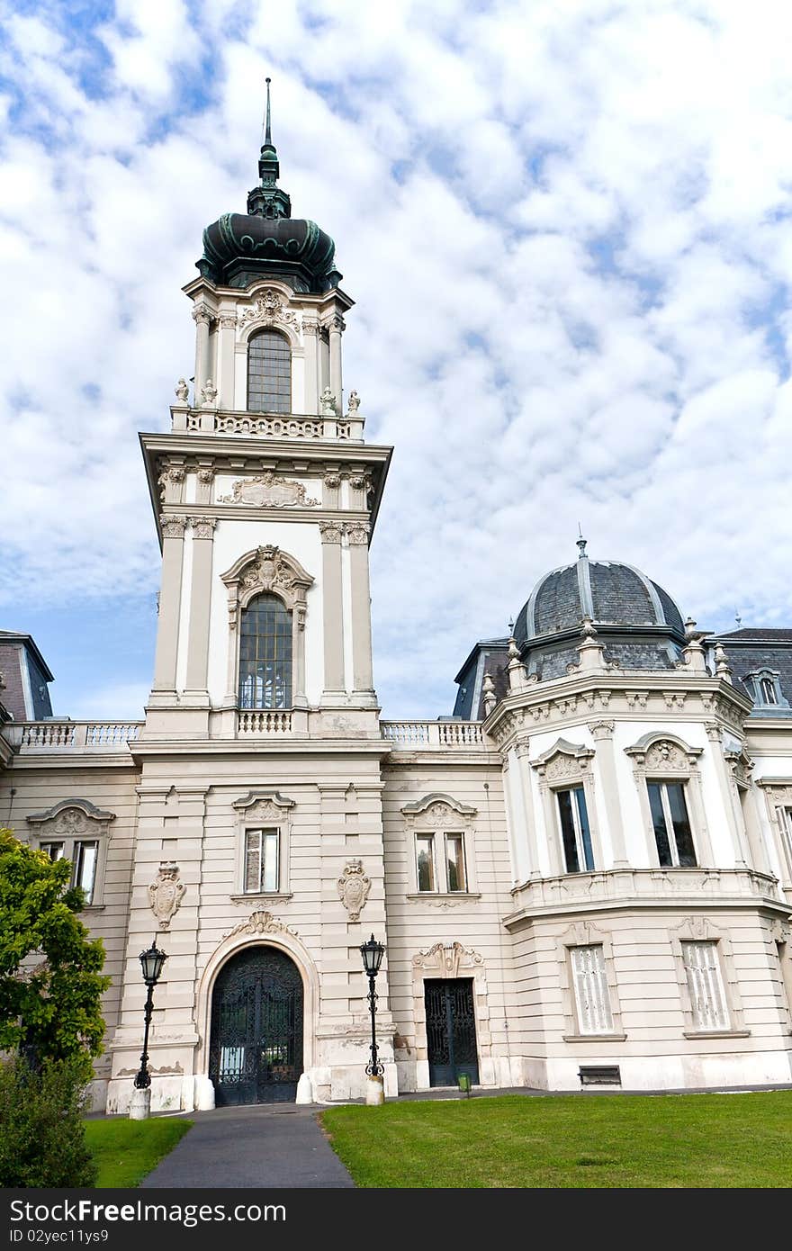 Nice castle in Keszthely, Hungary