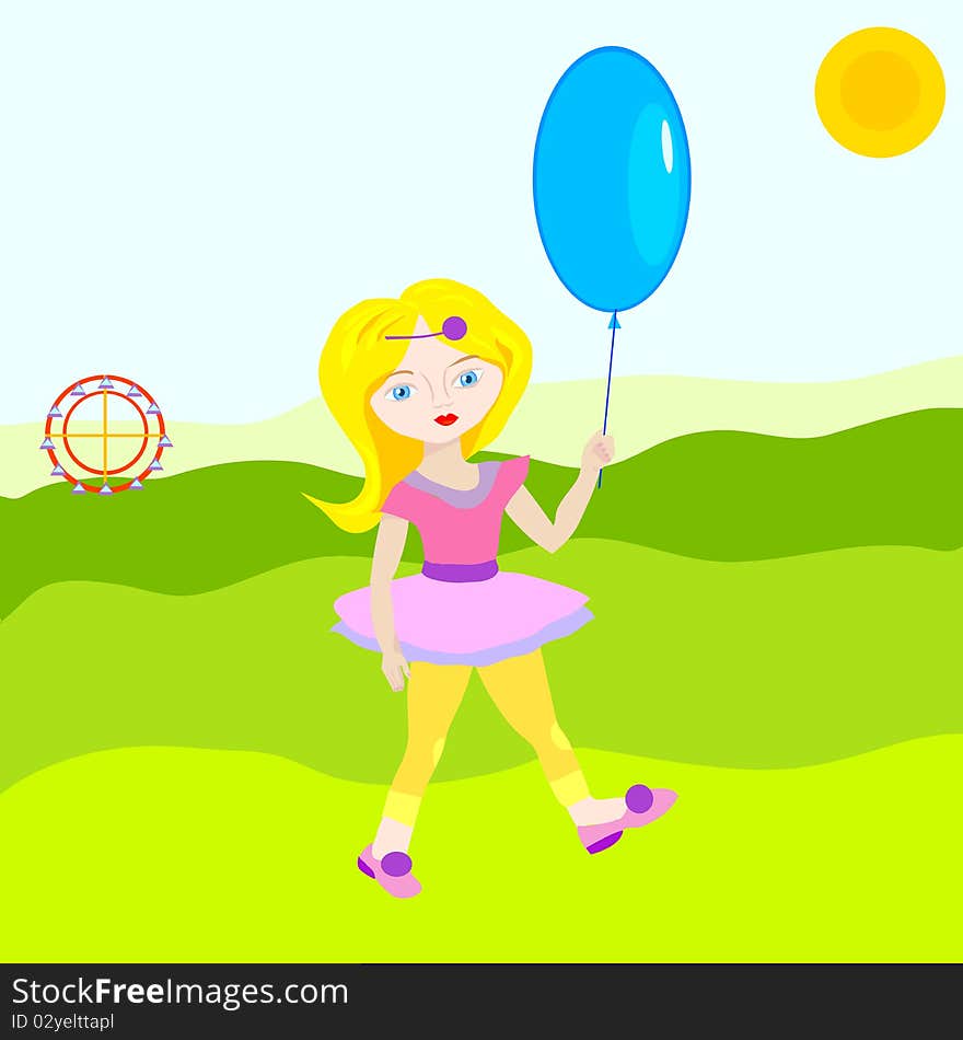 Girl With A Balloon