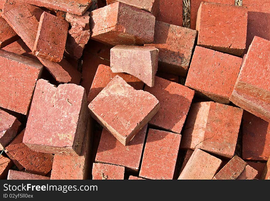 Pile of Broken Bricks