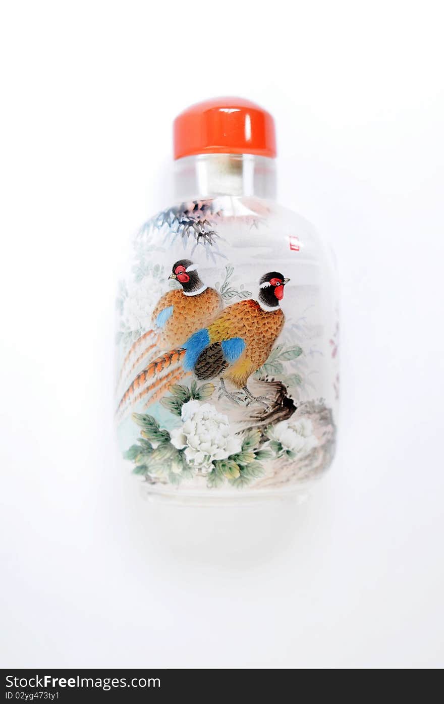 Snuff-bottle With Inside Painting