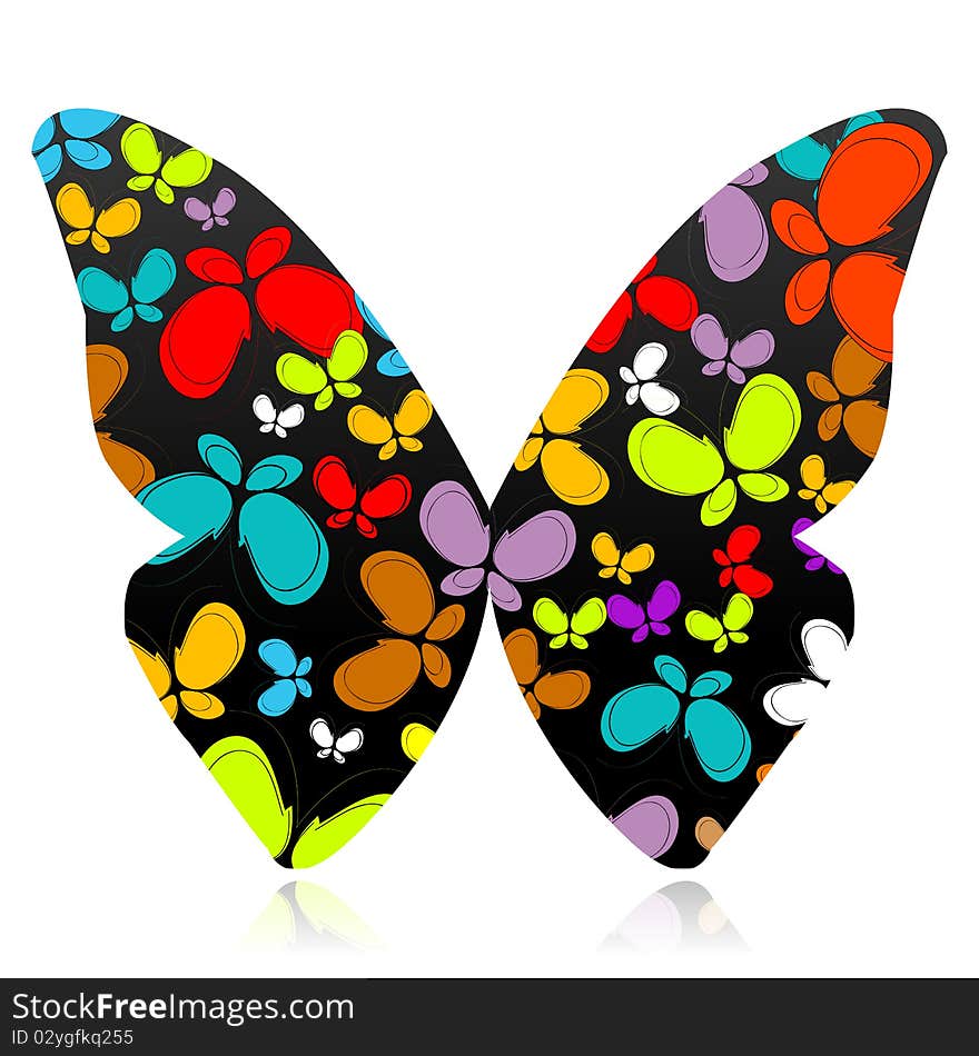 Colorful butterfly