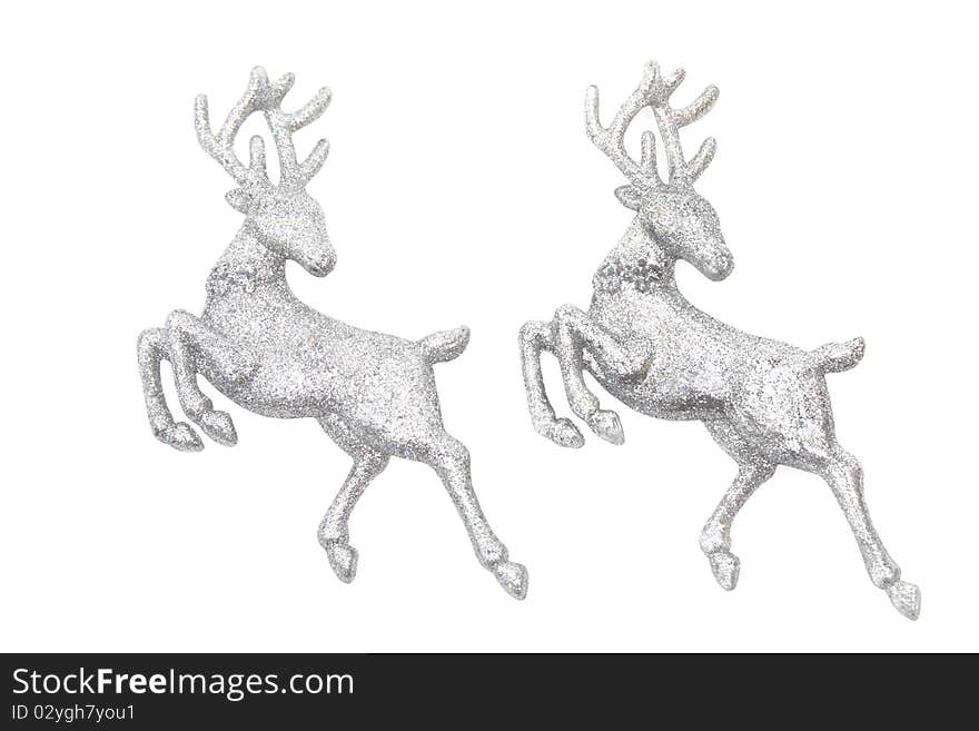 Glittering  Christmas  deer