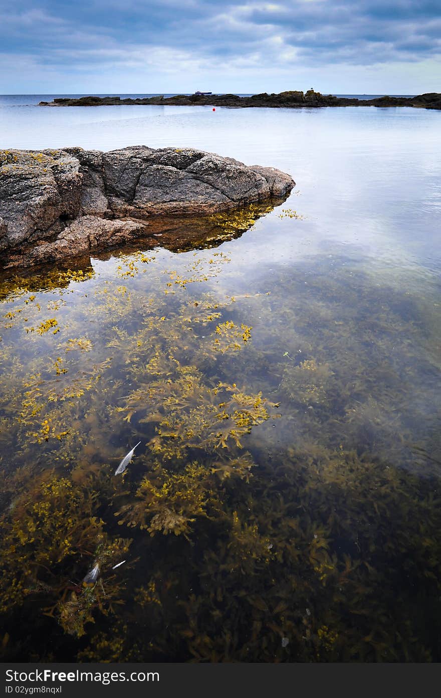 Rocks On Bornholm Island, Baltic Sea