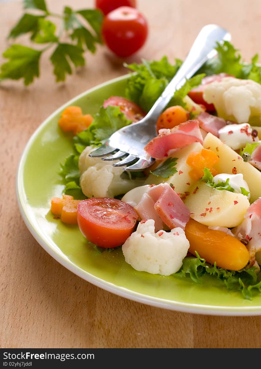 Vegetable salad