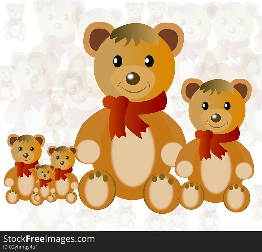 Toy nursery teddy bear