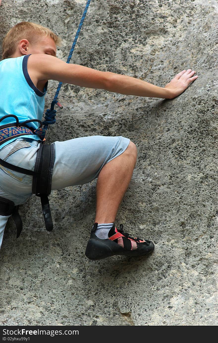 Rock climber