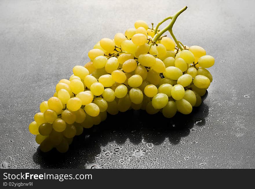 Bunch of fresh grapes