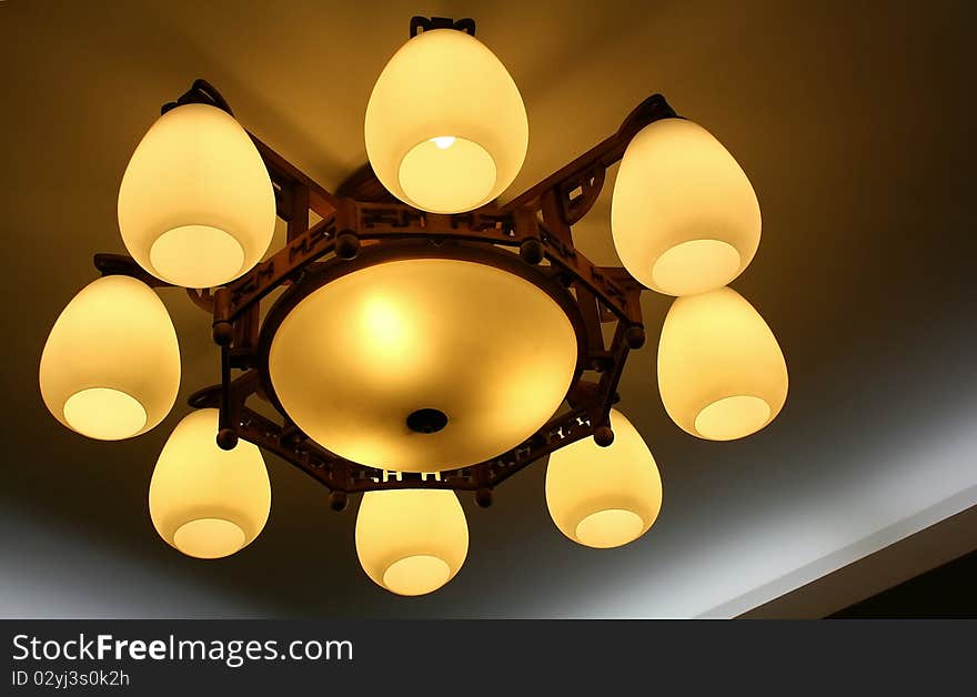 This lamp is decorate in hotel, China. This lamp is decorate in hotel, China...