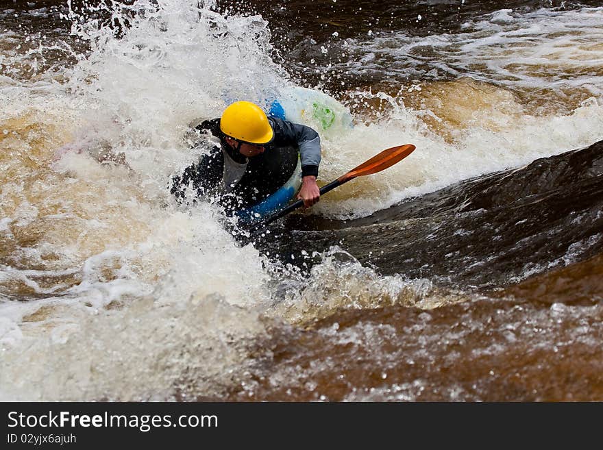 Whitewater freestyle