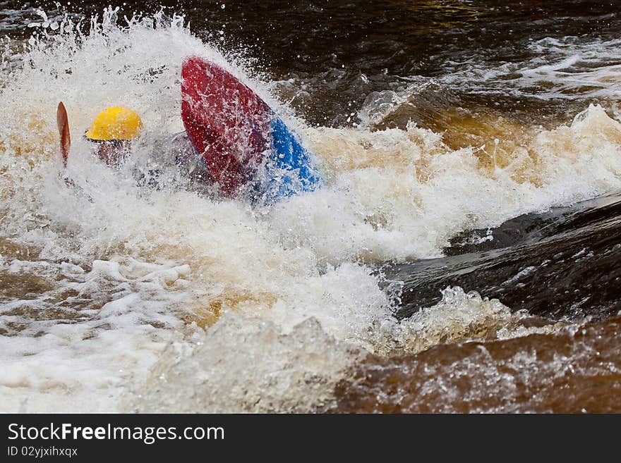 Whitewater freestyle