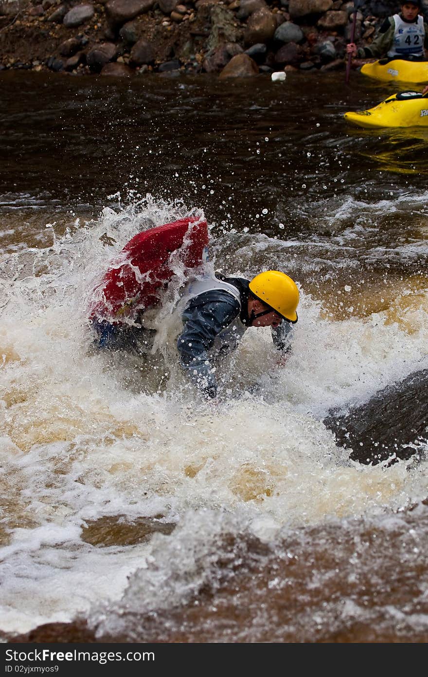 Whitewater freestyle