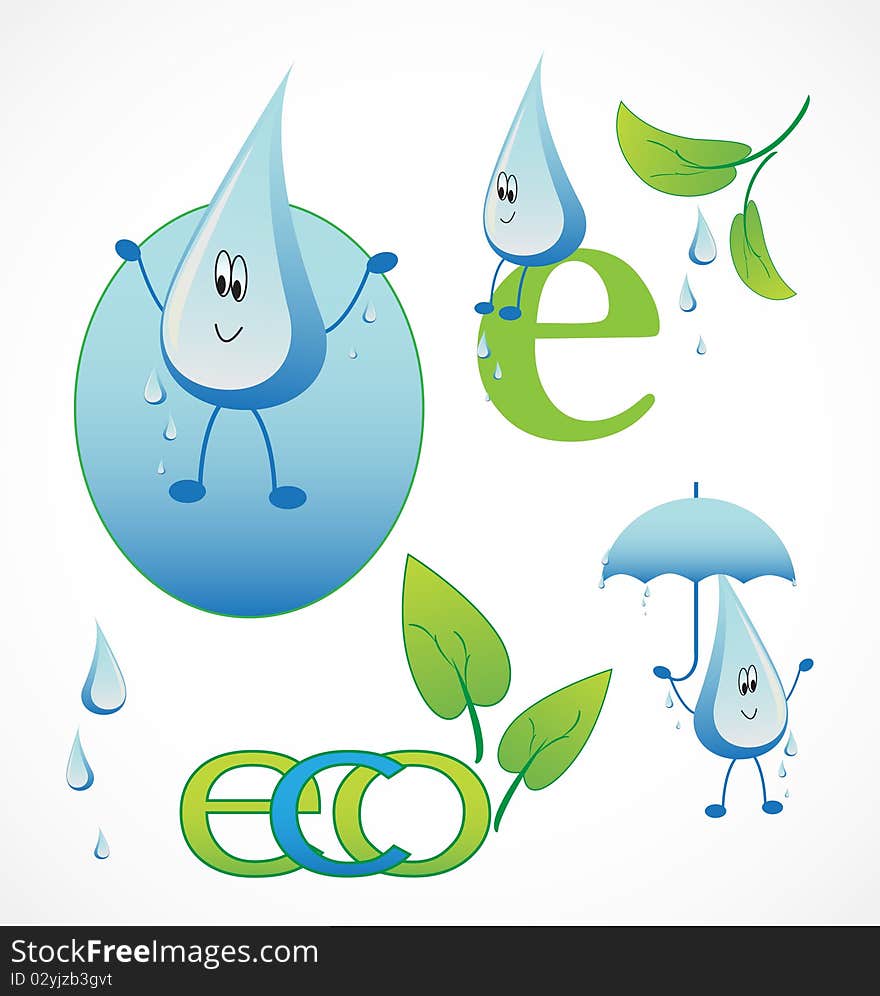 Set Of Eco Icons