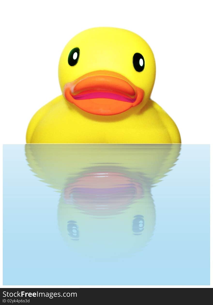 Surprised Rubber Ducky