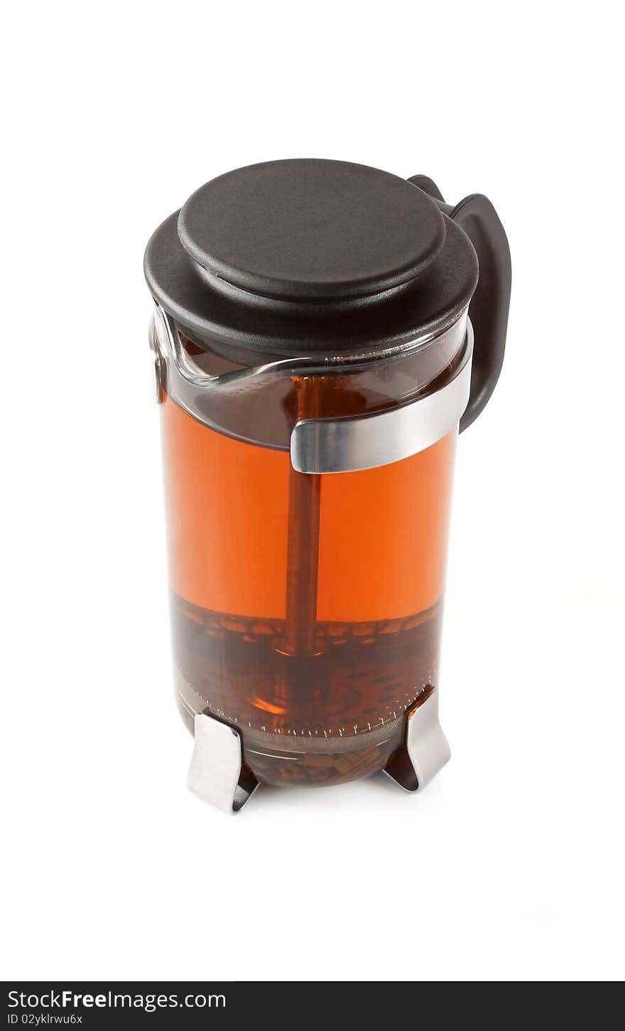 French Press With Tea