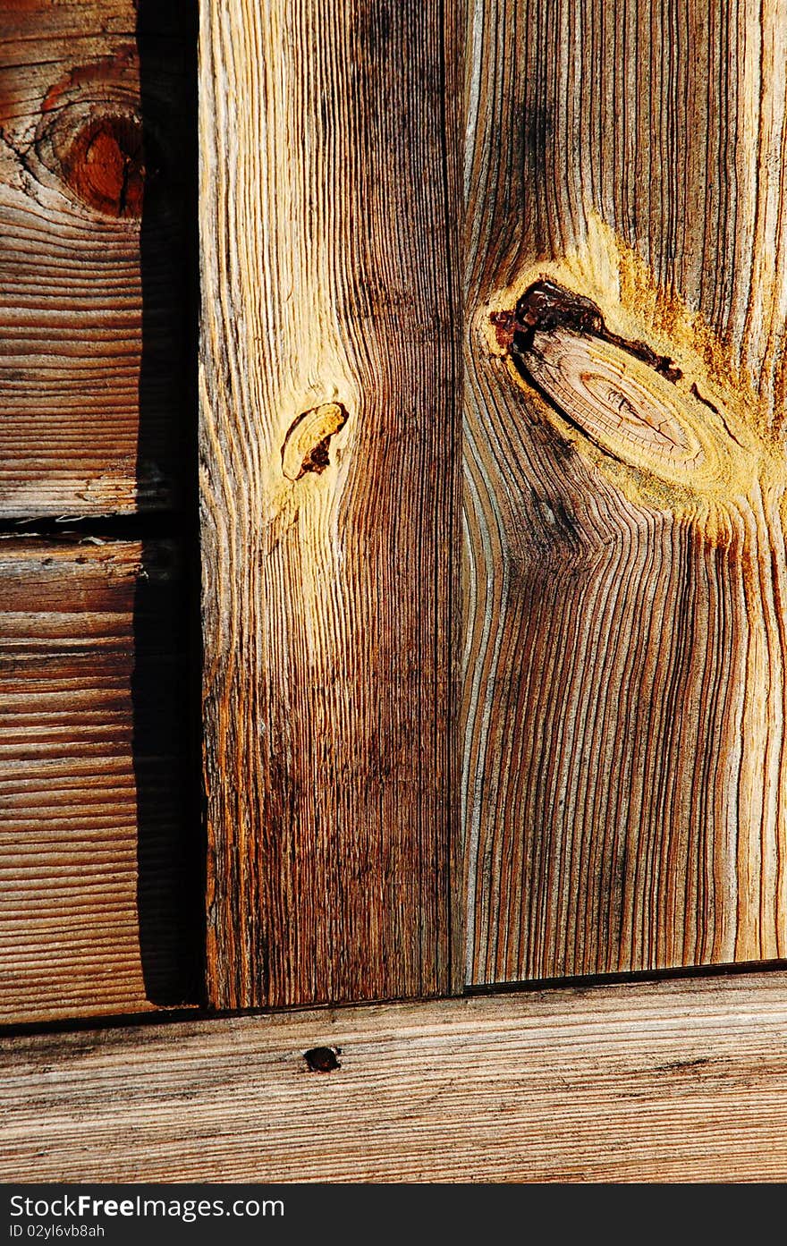 Beautiful wooden fence texture close-up. Beautiful wooden fence texture close-up