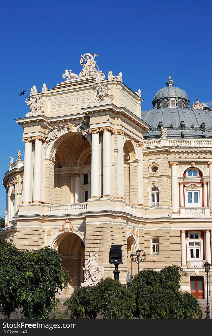 Opera and ballet theater. Odessa. Ukraine. Opera and ballet theater. Odessa. Ukraine