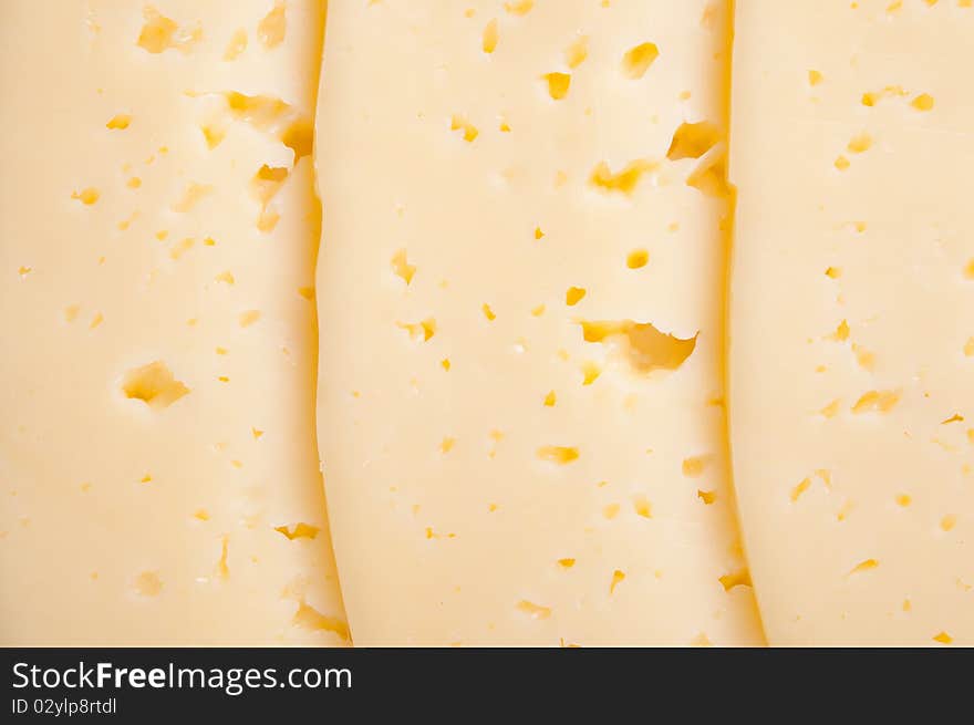 Cheese With Holes Background