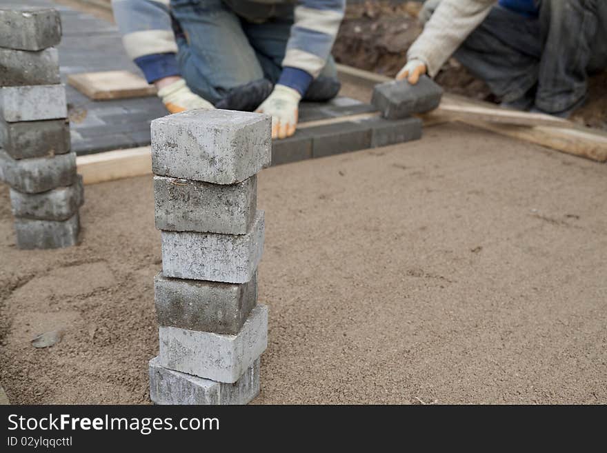 The job of a bricklayer requires skill and experience