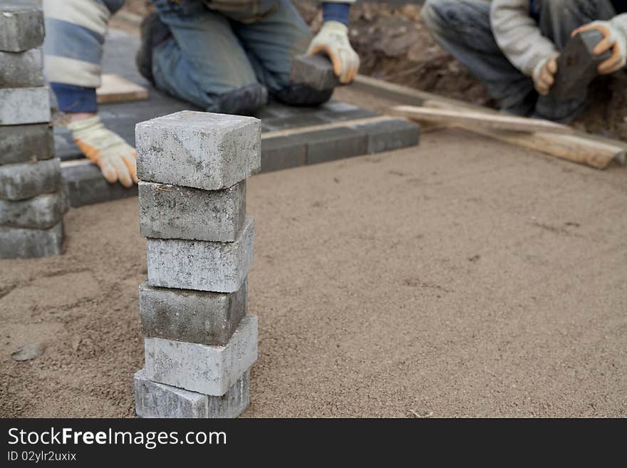 The job of a bricklayer requires skill and experience