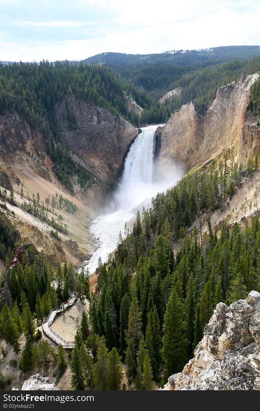 Grand Canyon Of Yellow Stone National Park