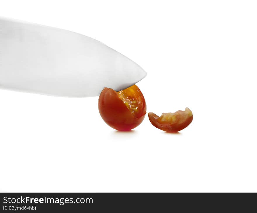 Sliced Cherry Tomato