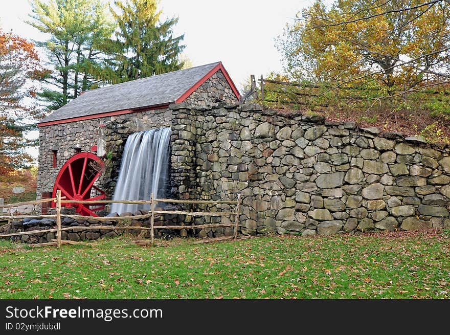 Grist mill view