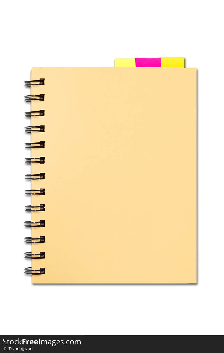 Small Notebook Isolated