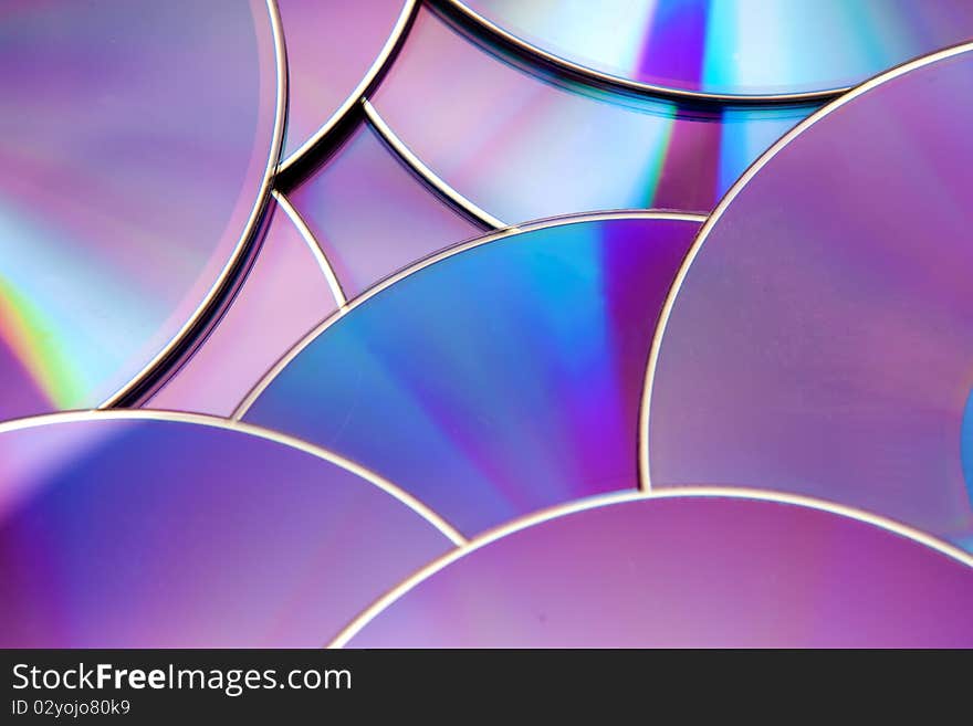 Abstract technology background with cd and dvd. Abstract technology background with cd and dvd