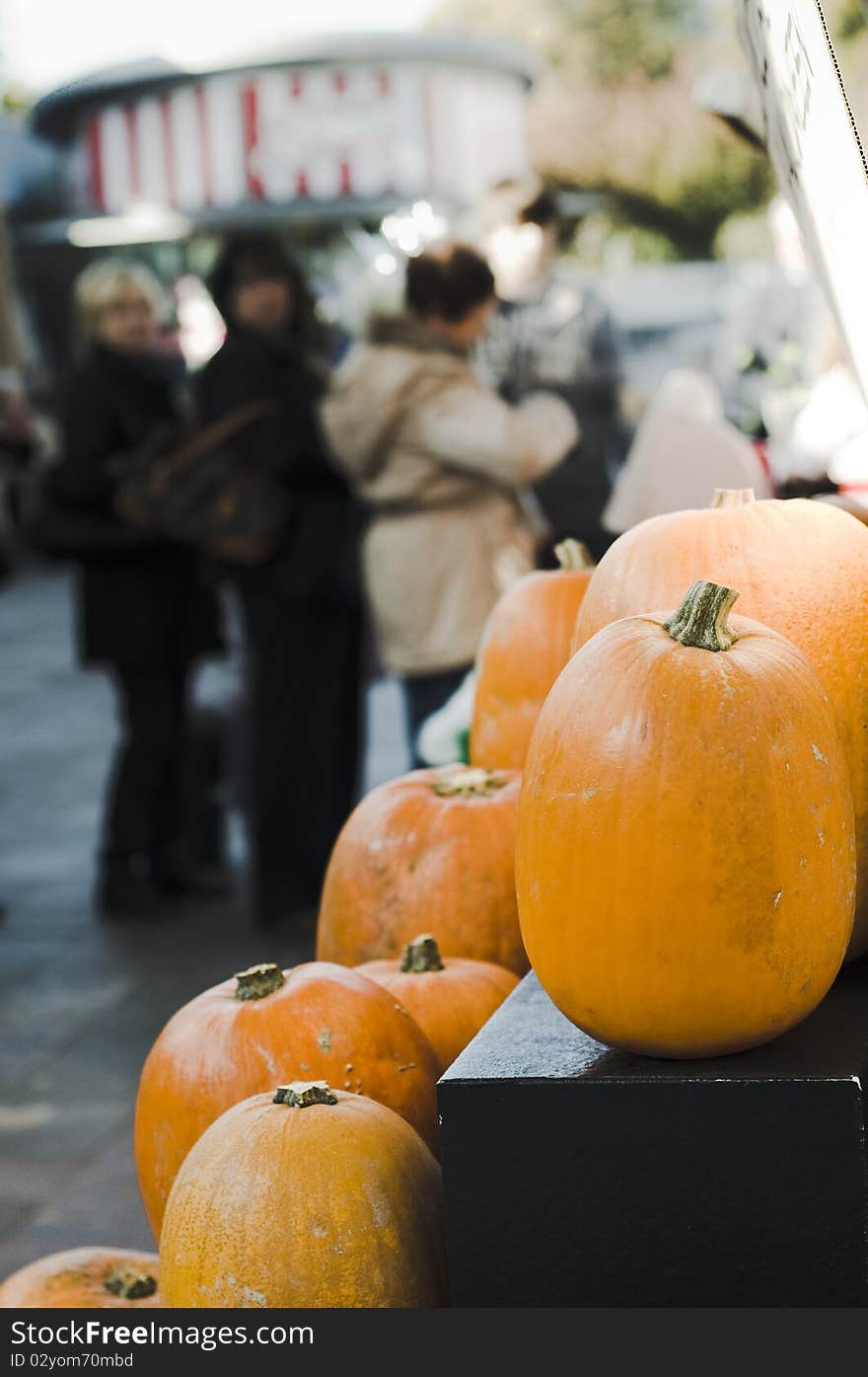 Queue For The Pumpkins