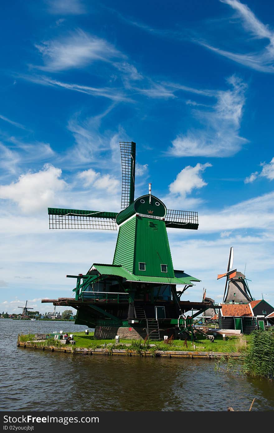 Windmill landscape