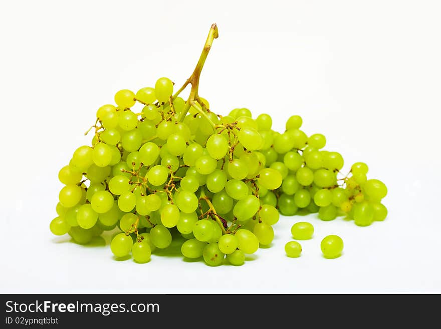 Bunch of ripe grapes