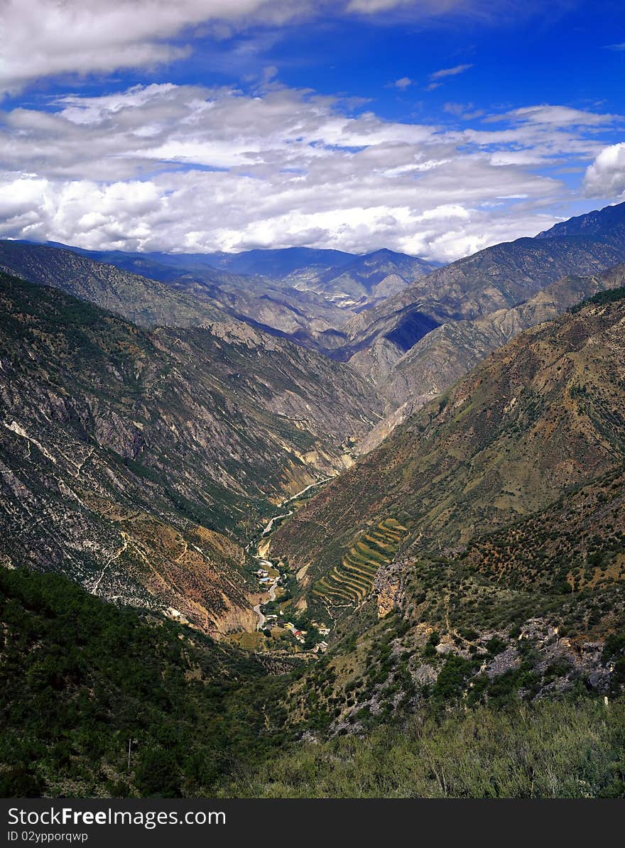 The Valley In Shangri-La