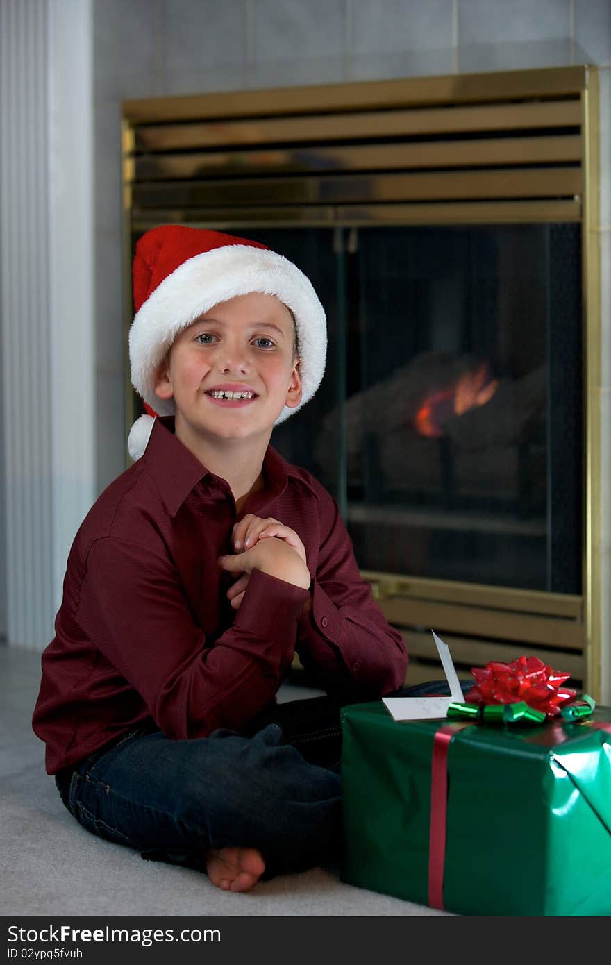 Boy And A Present