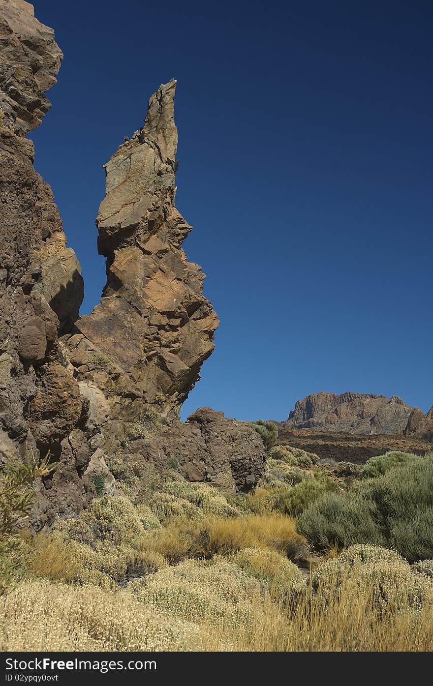 Tenerife Teide Nationalpark Tourism Spain Volcano Nature Mountain