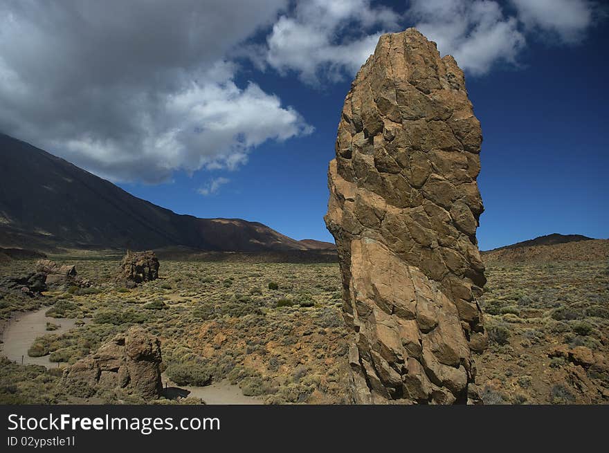 Tenerife Teide Nationalpark Tourism Spain Volcano Nature Mountain